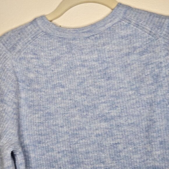 NWT Old Navy Womens Light Blue Sweater S Ribbed Knit Long Sleeve Crewneck Soft A - Picture 3 of 12
